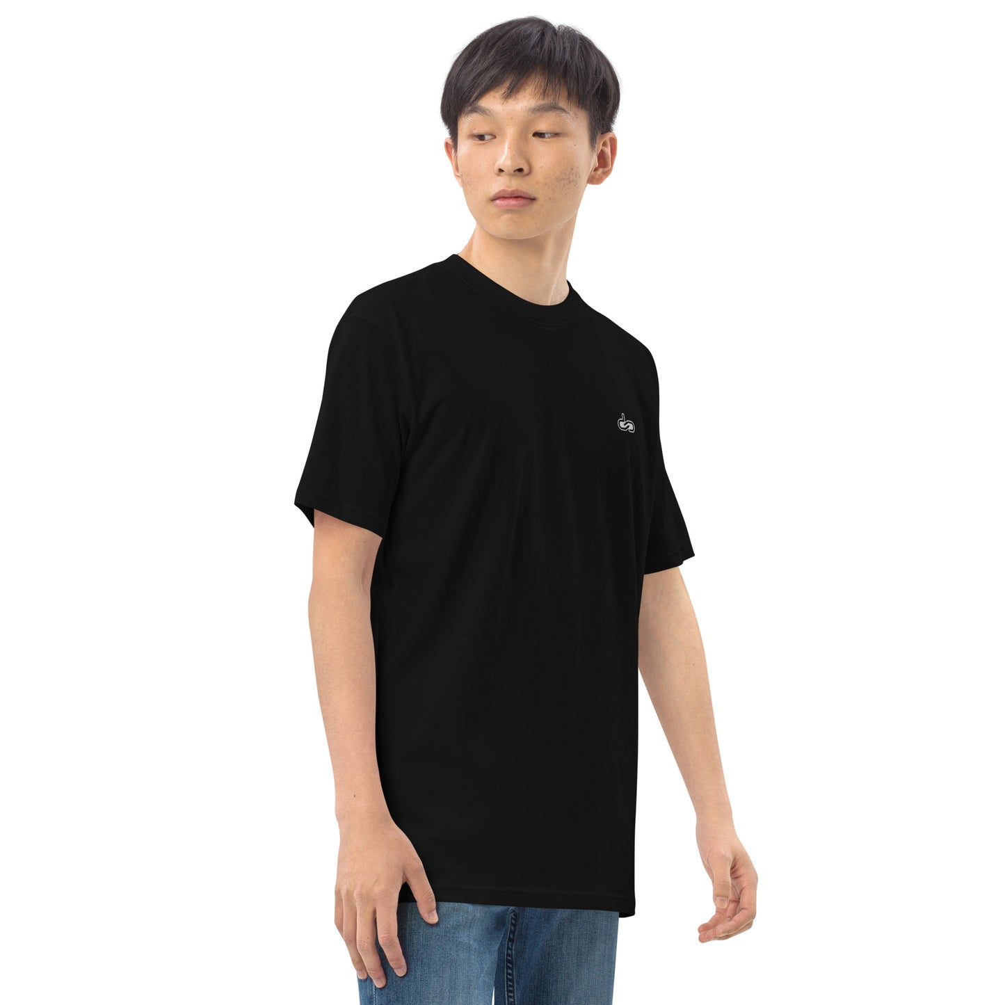 DS // Men's Embroidered Classic Premium Heavyweigh T-shirt