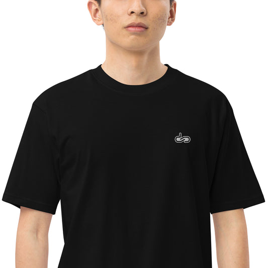 DS // Men's Embroidered Classic Premium Heavyweigh T-shirt