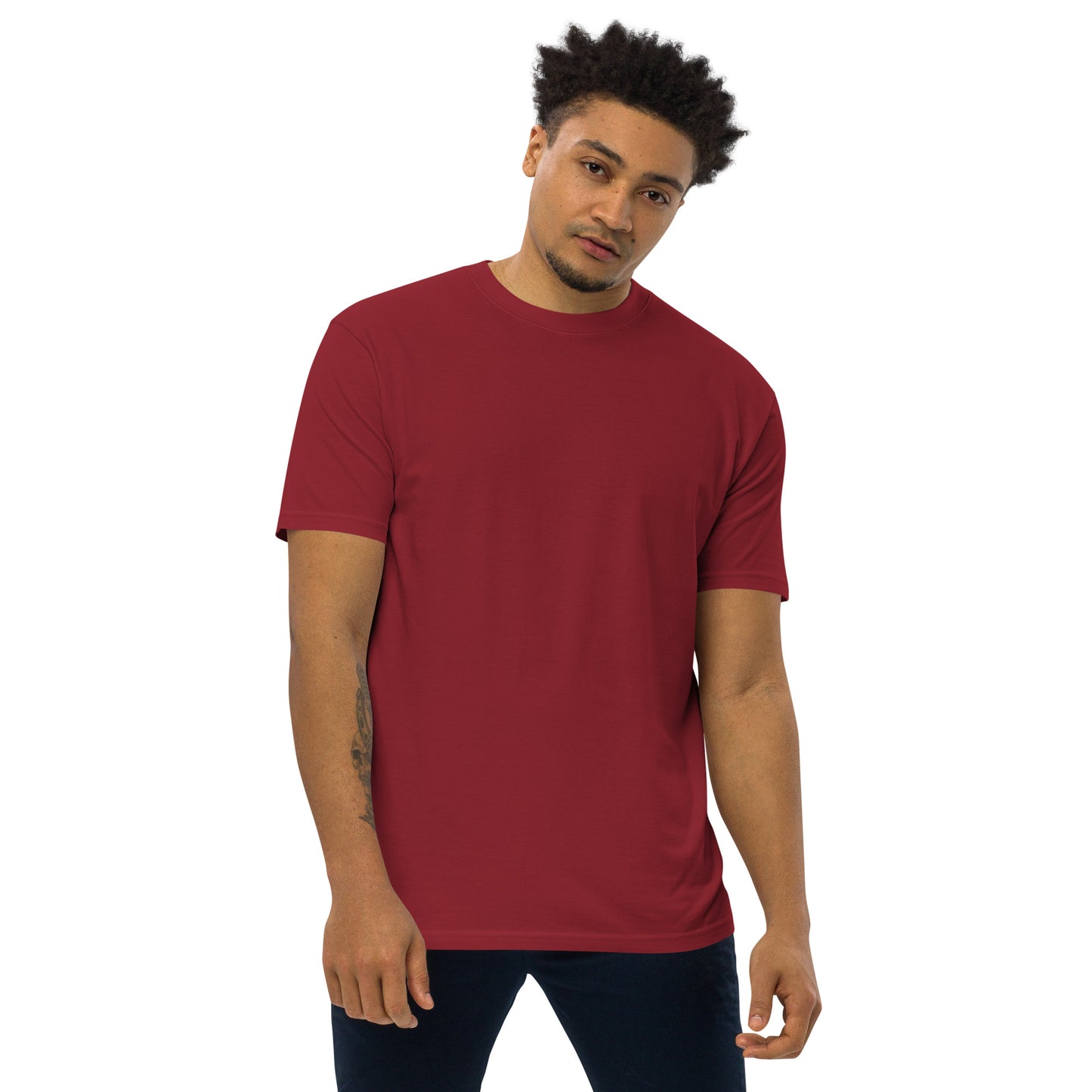 DS // Men's Premium Cotton Heavyweight T-shirt