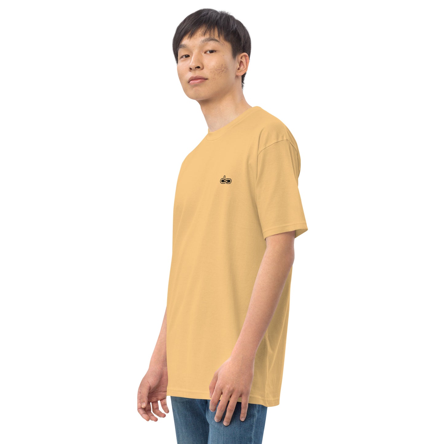 DS // Men's Embroidered Classic Premium Heavyweigh T-shirt