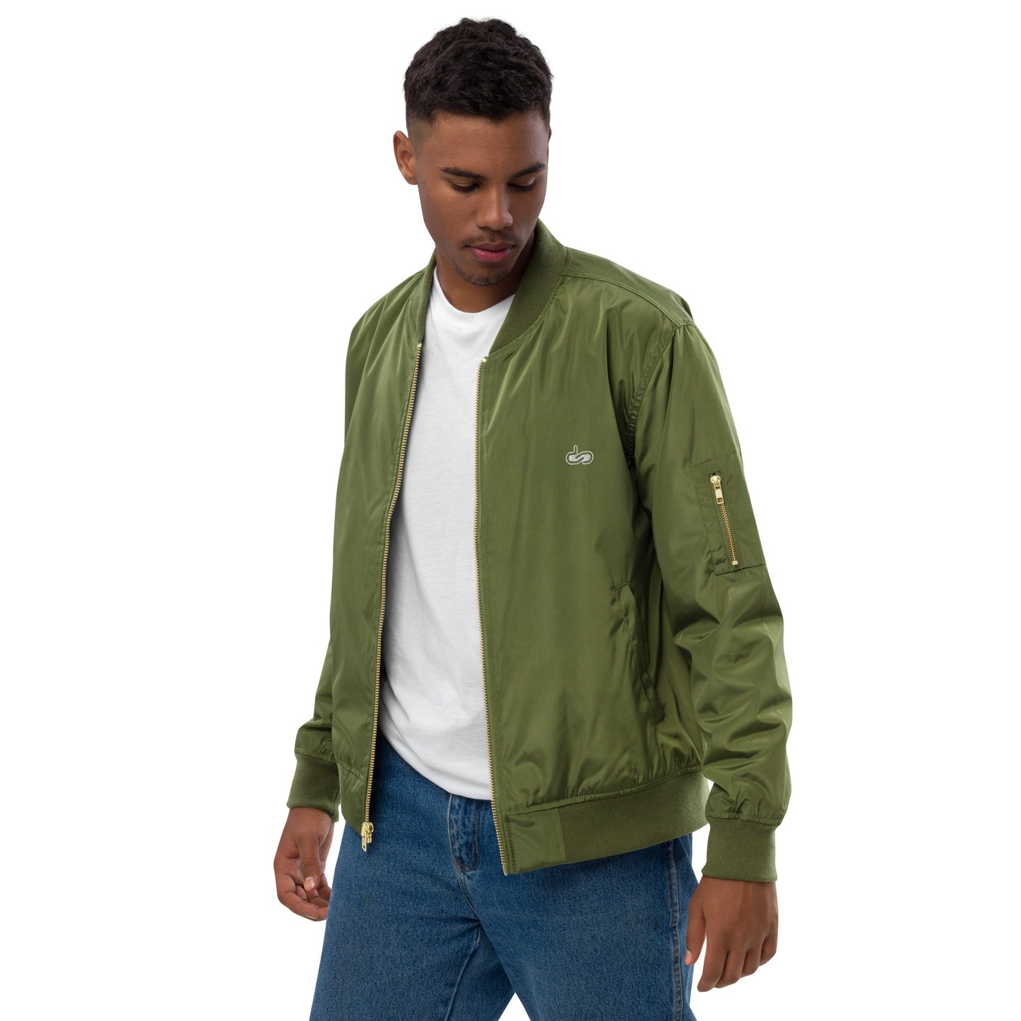 DS// Men's Premium Recycled Bomber Jacket