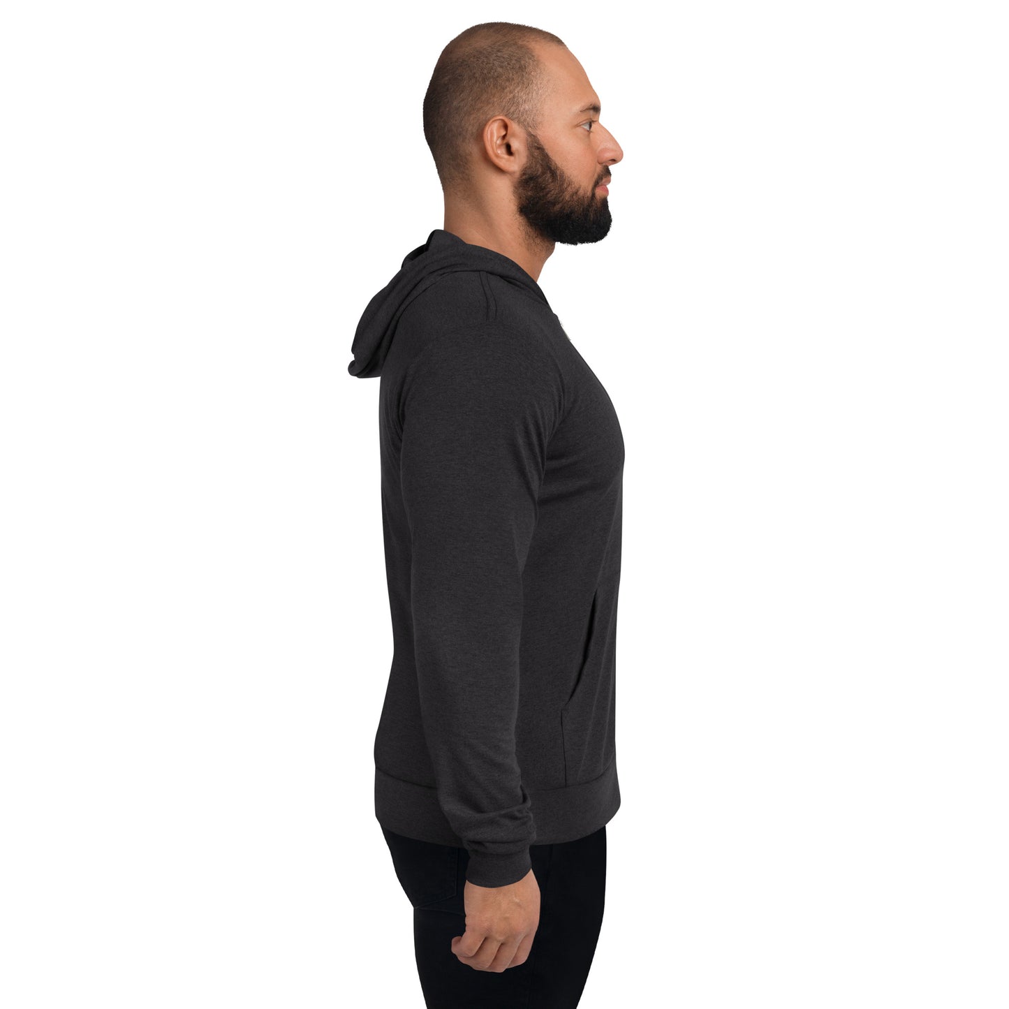 DS // Men's Fitted Zip Hoodie