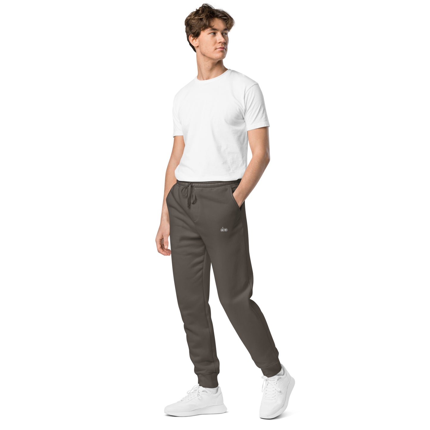 DS // Men's Embroidered Pigment-dyed Joggers