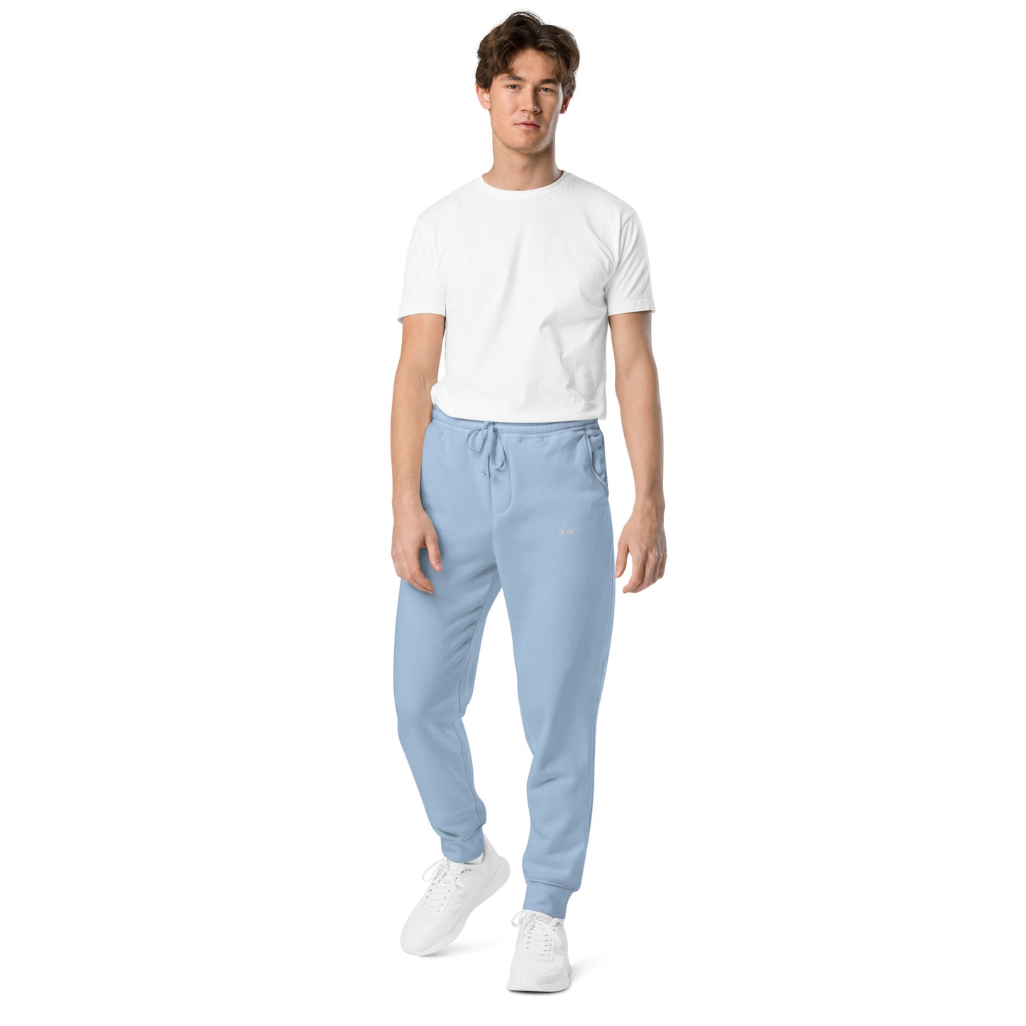 DS // Men's Embroidered Pigment-dyed Joggers