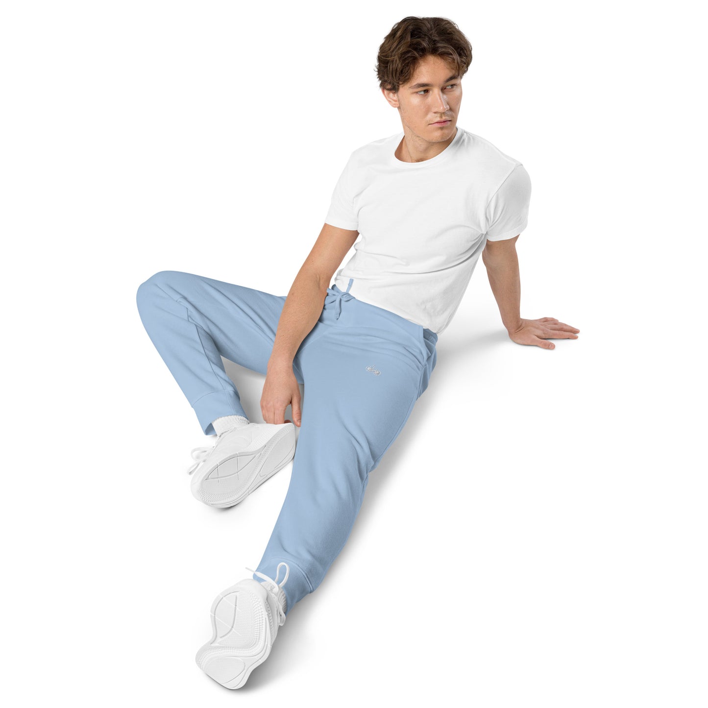 DS // Men's Embroidered Pigment-dyed Joggers