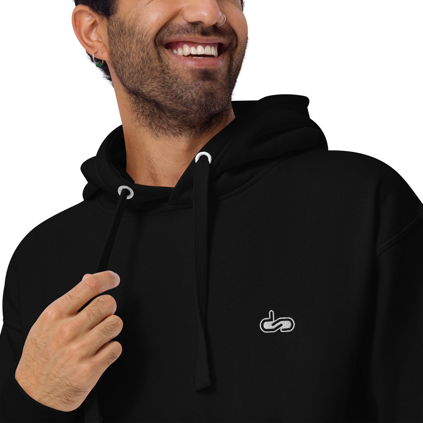DS // Men's Embroidered Classic Hoodie