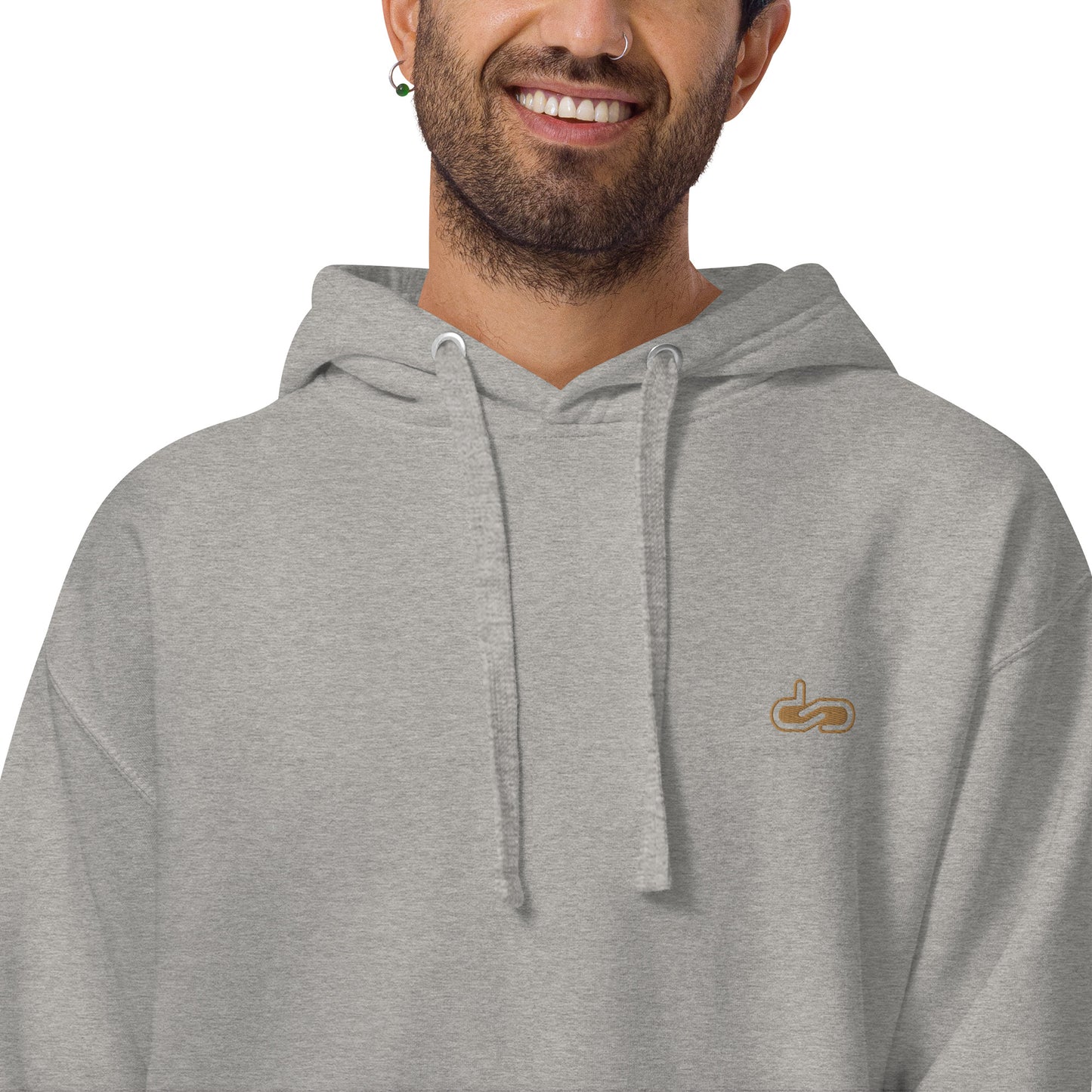 DS // Men's Embroidered Classic Hoodie