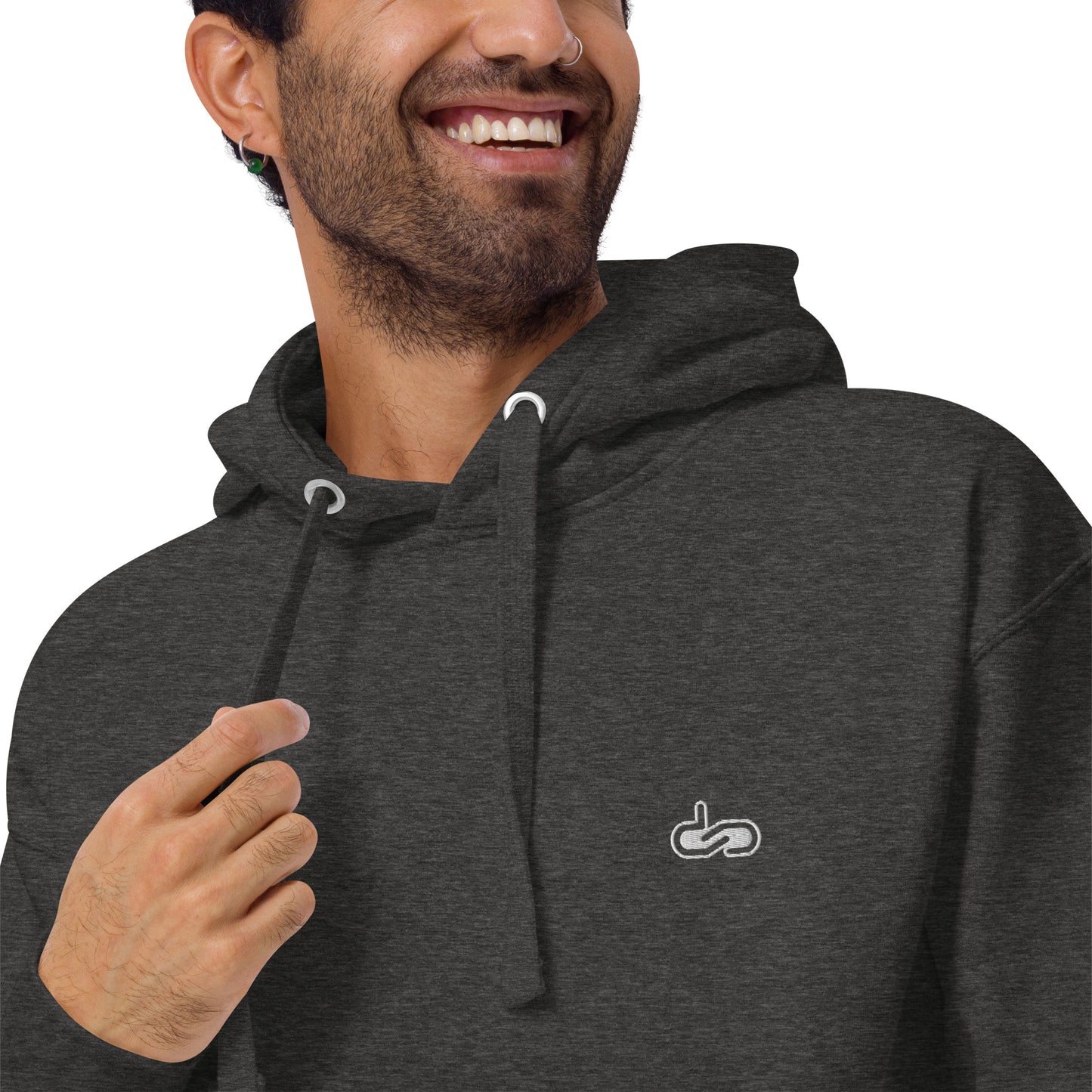 DS // Men's Embroidered Classic Hoodie