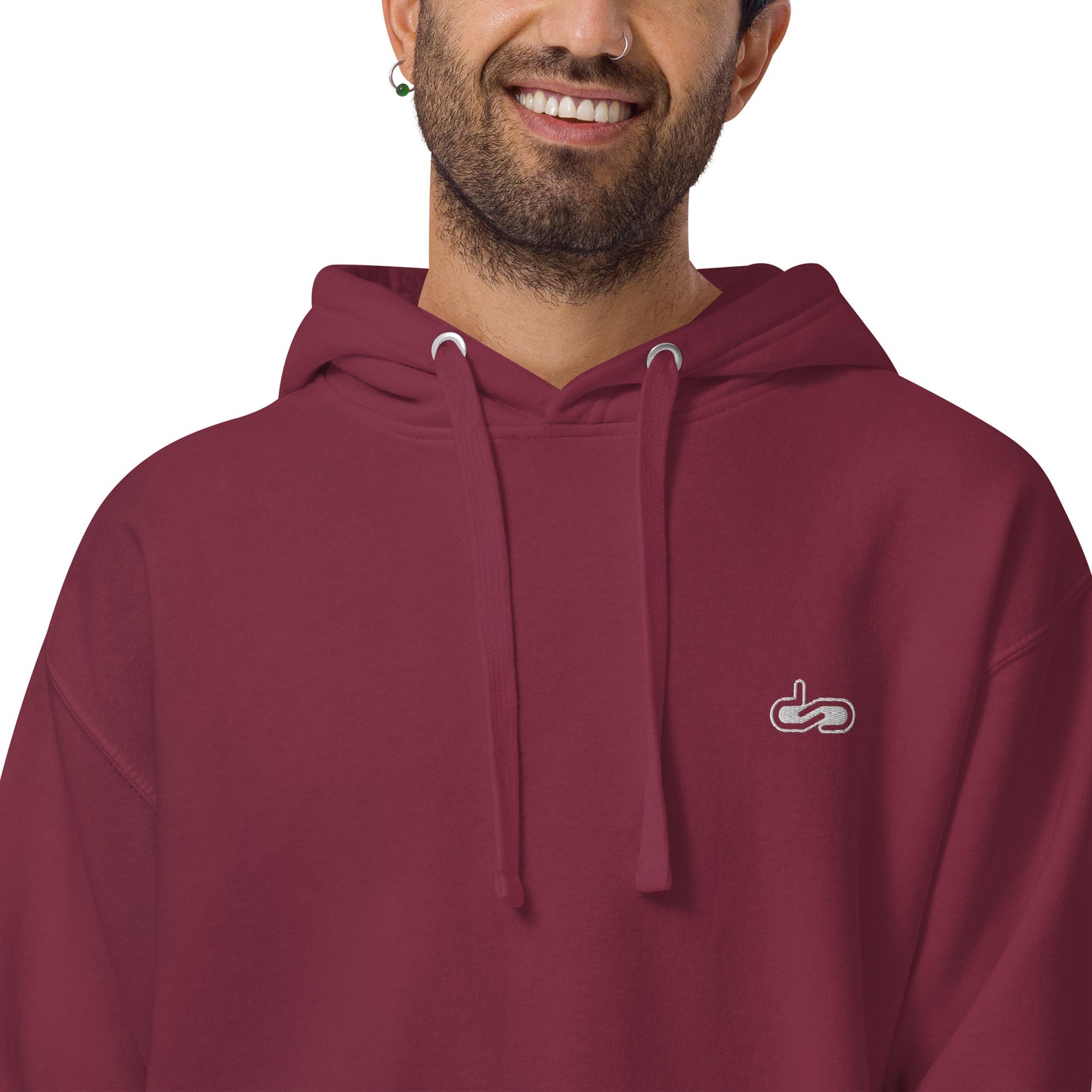 DS // Men's Embroidered Classic Hoodie
