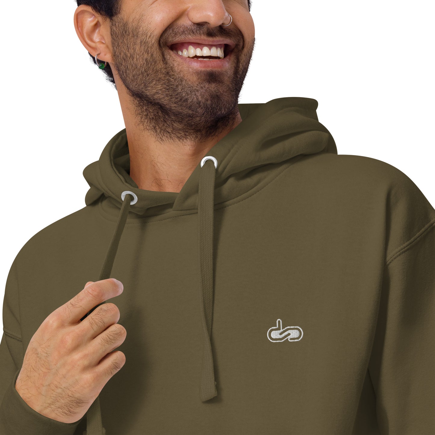 DS // Men's Embroidered Classic Hoodie