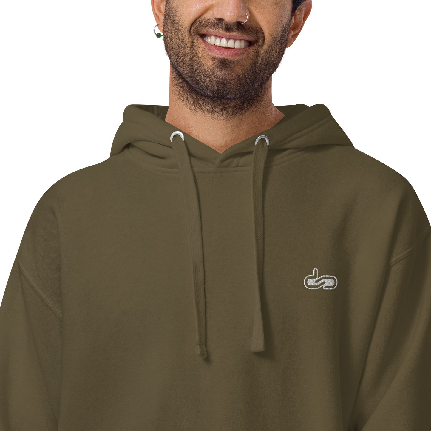DS // Men's Embroidered Classic Hoodie