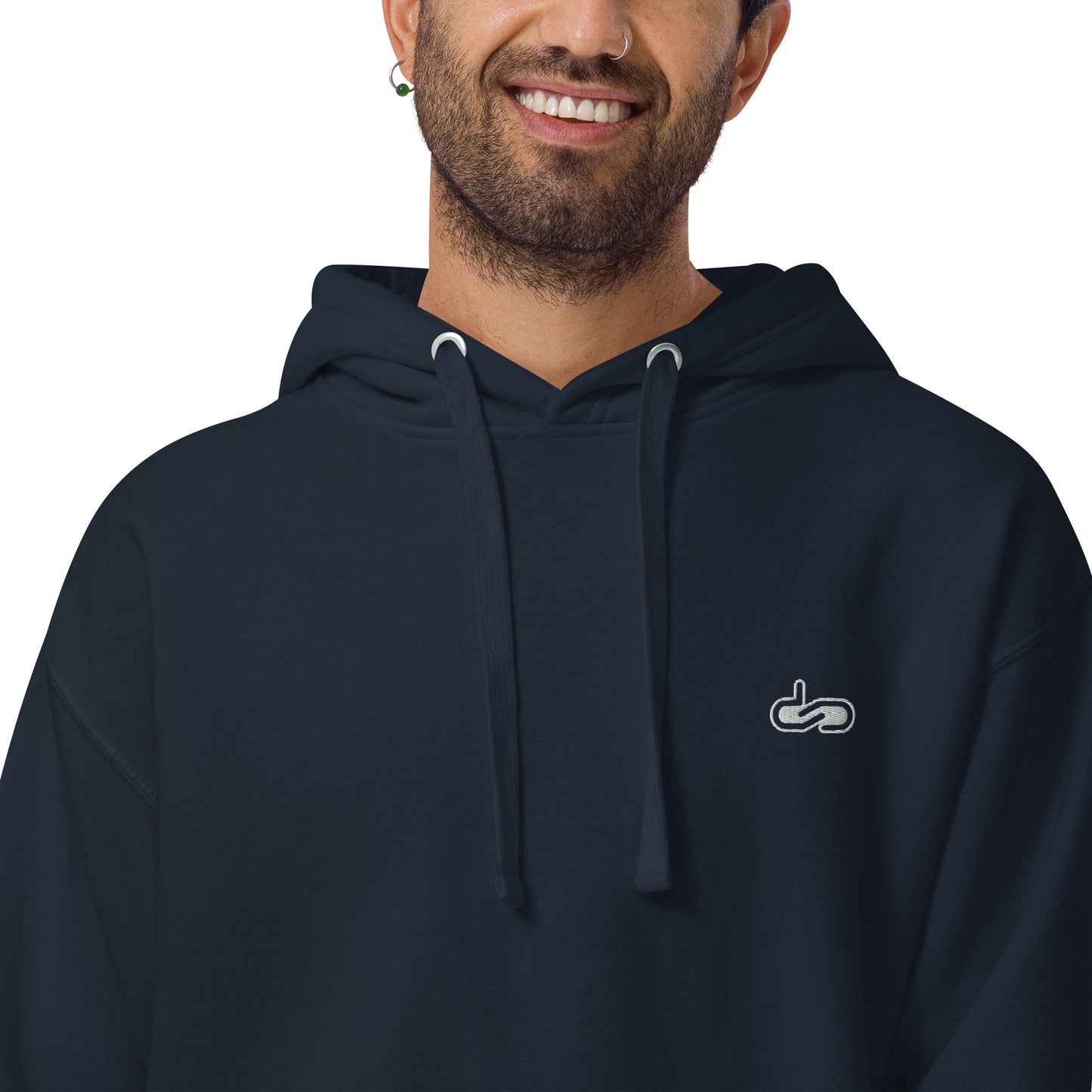 DS // Men's Embroidered Classic Hoodie