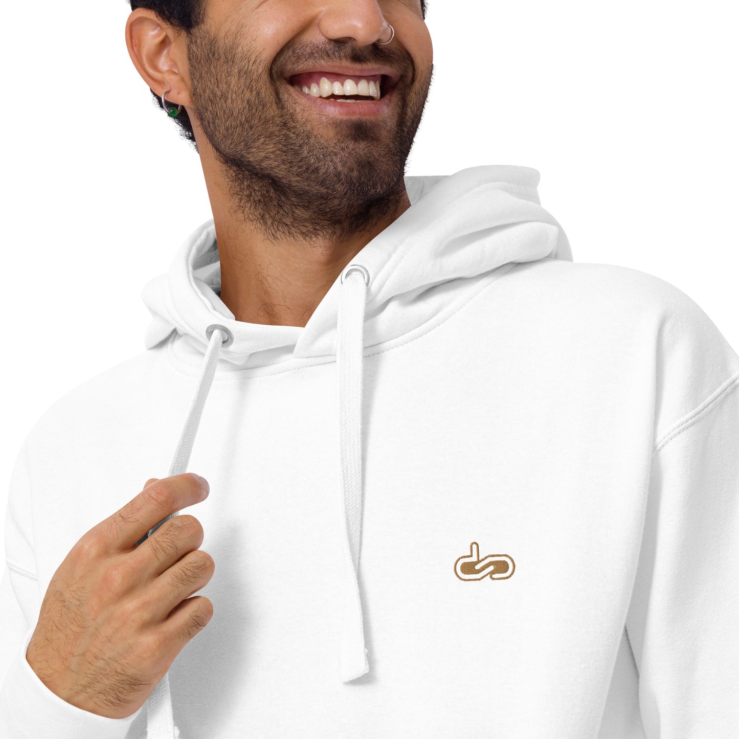 DS // Men's Embroidered Classic Hoodie