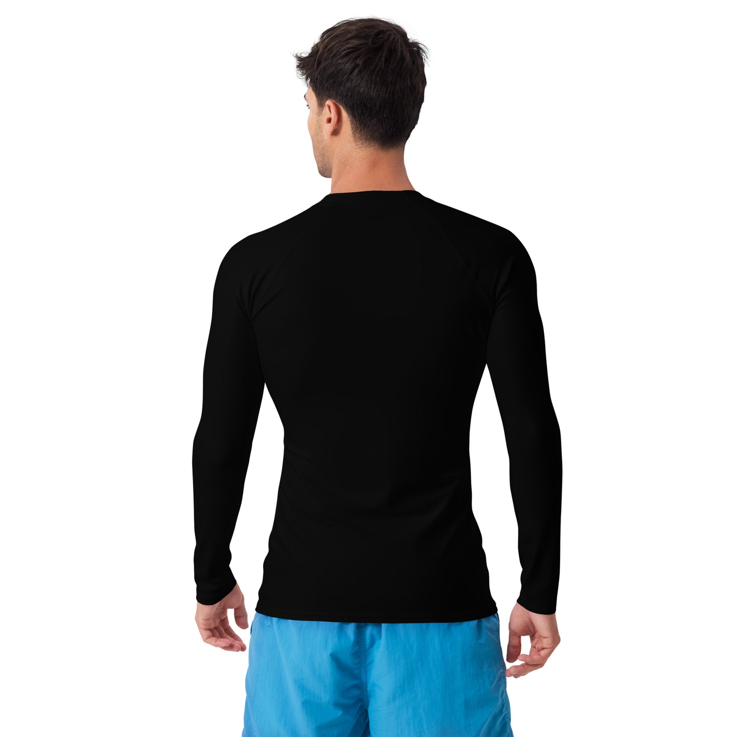 DS // Men's Performance Fitted Black T-shirt