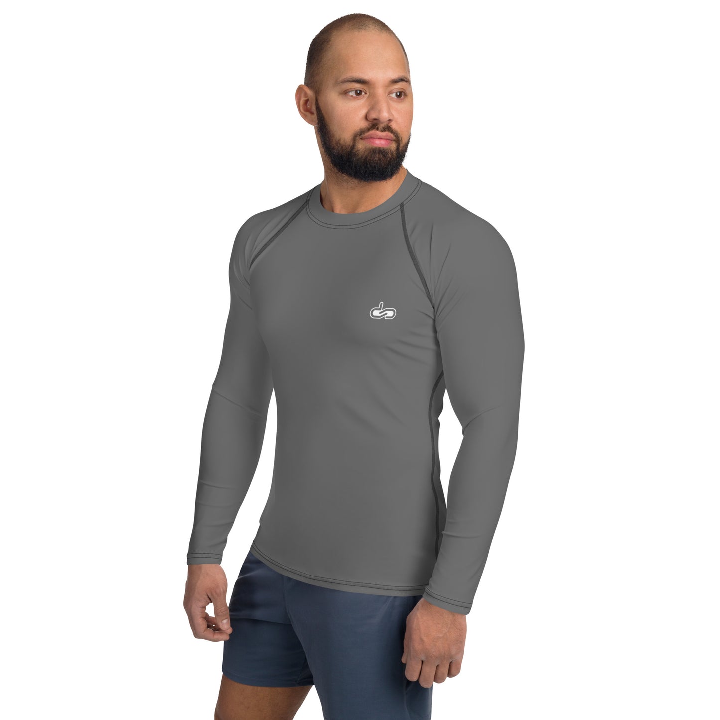 DS // Men's Performance Fitted Grey T-shirt