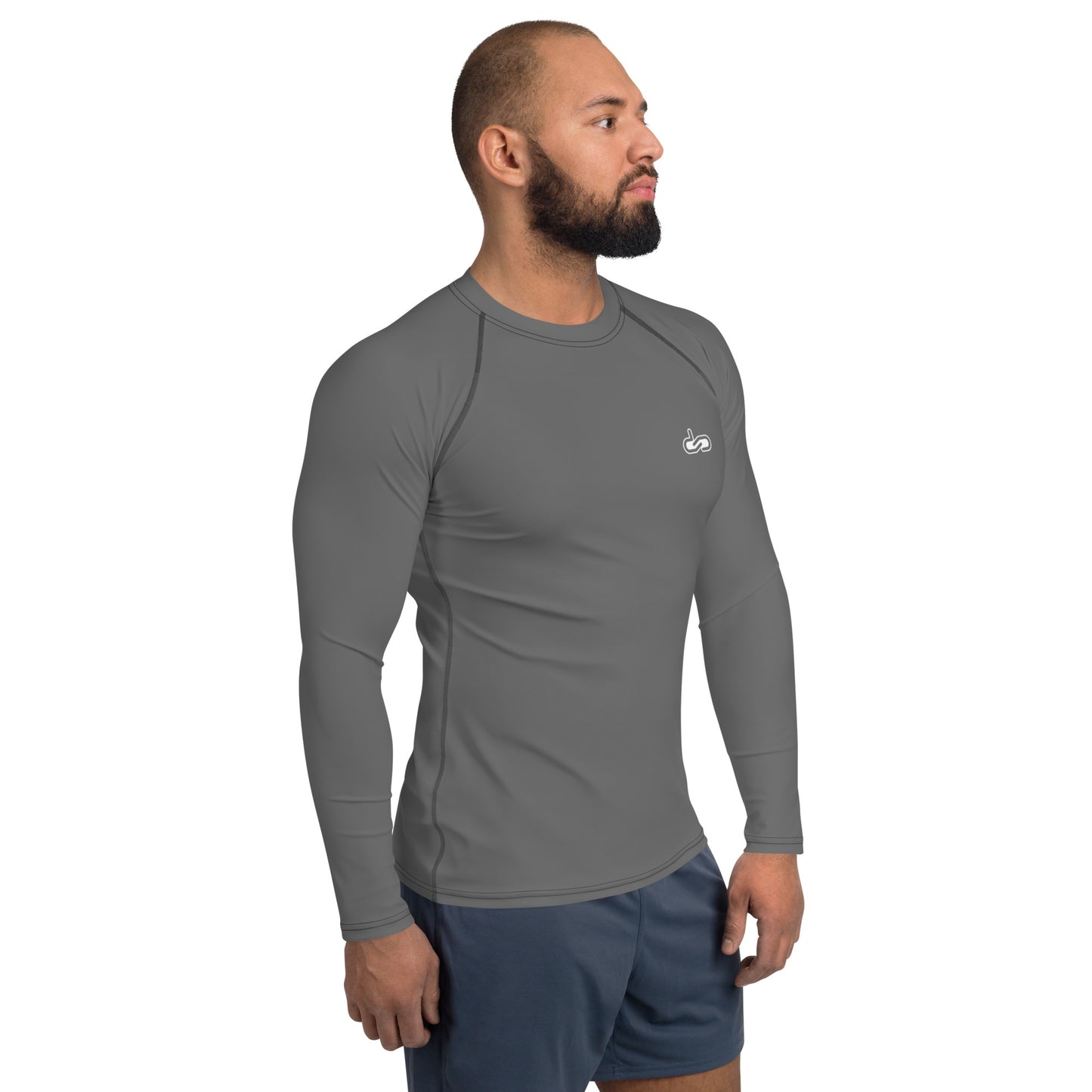 DS // Men's Performance Fitted Grey T-shirt
