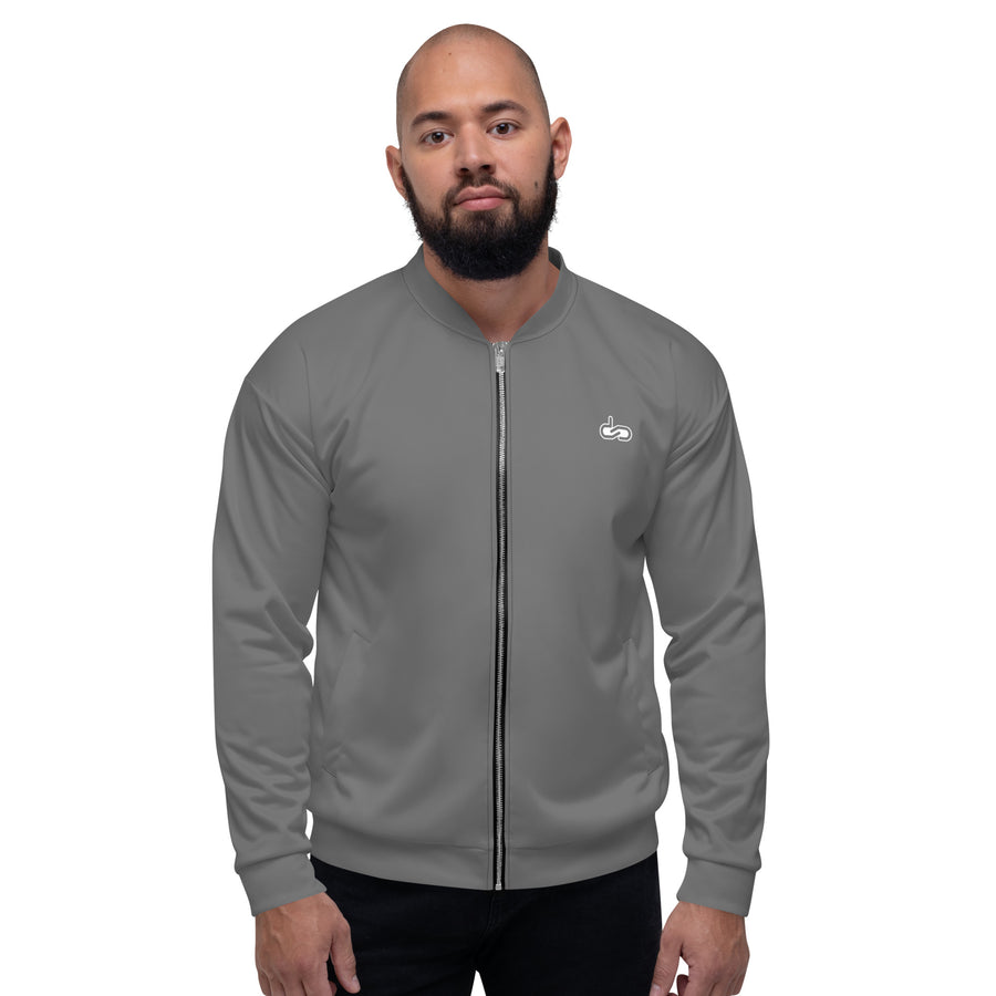 DS // Men's Grey Bomber Jacket