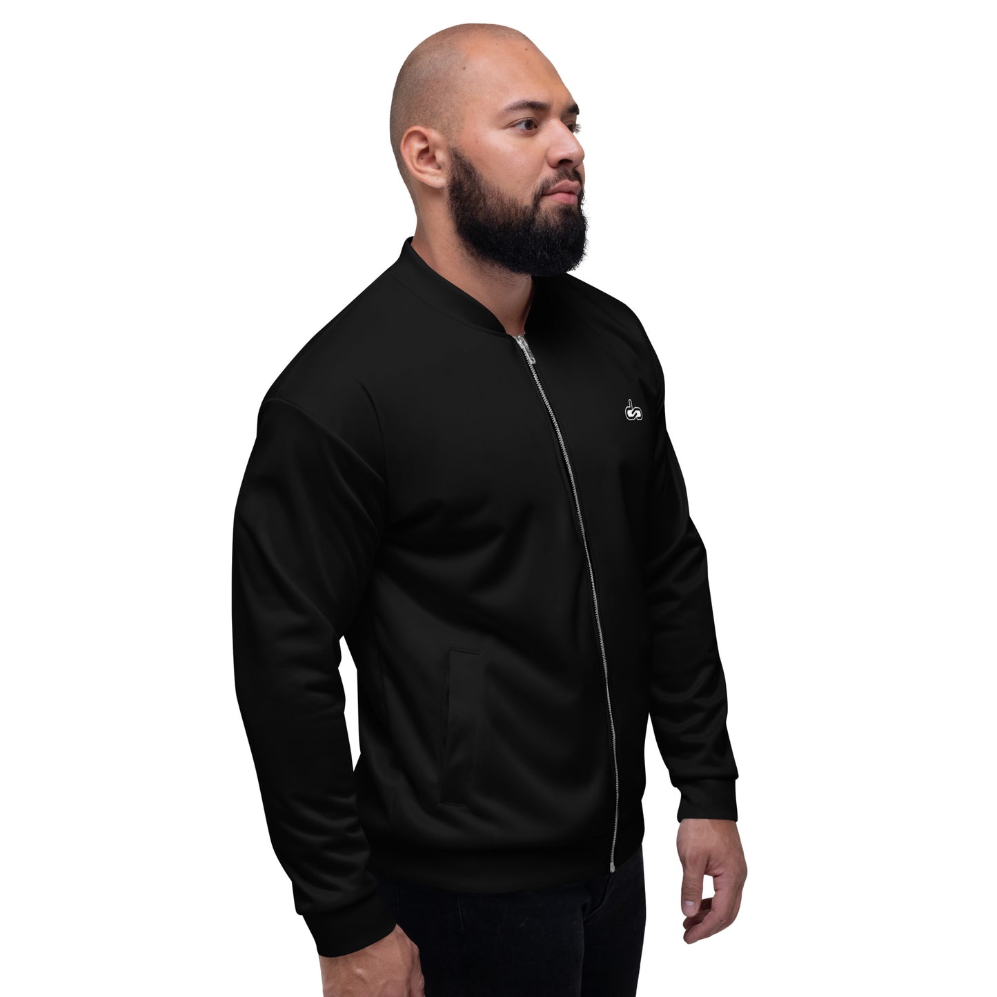 DS // Men's Black Bomber Jacket