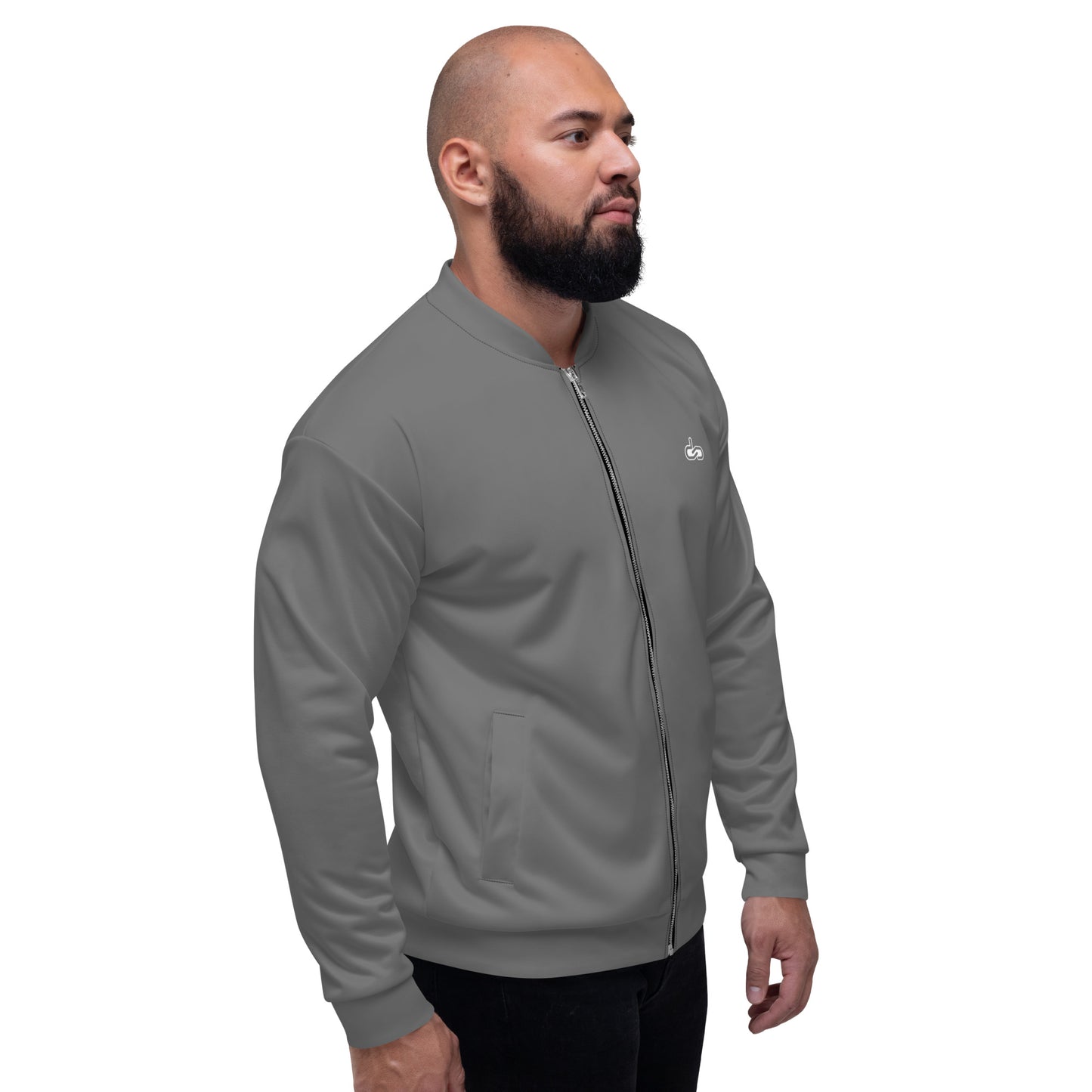 DS // Men's Grey Bomber Jacket