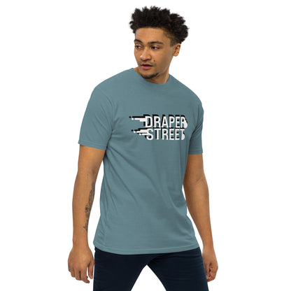 DS // Men's Graphic Print Premium Heavyweight T-shirt