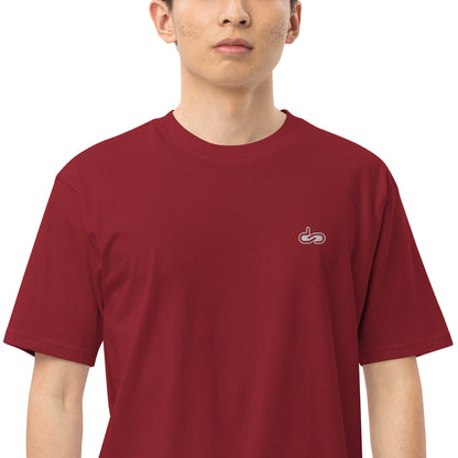 DS // Men's Embroidered Classic Premium Heavyweigh T-shirt