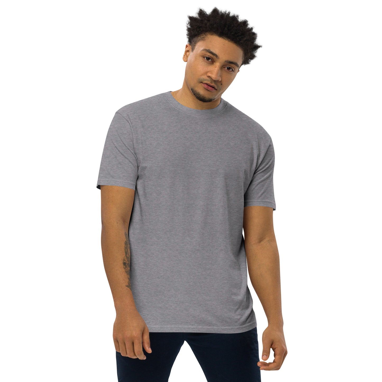 DS // Men's Premium Cotton Heavyweight T-shirt