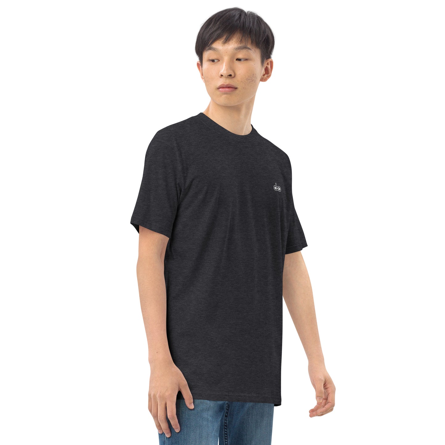 DS // Men's Embroidered Classic Premium Heavyweigh T-shirt