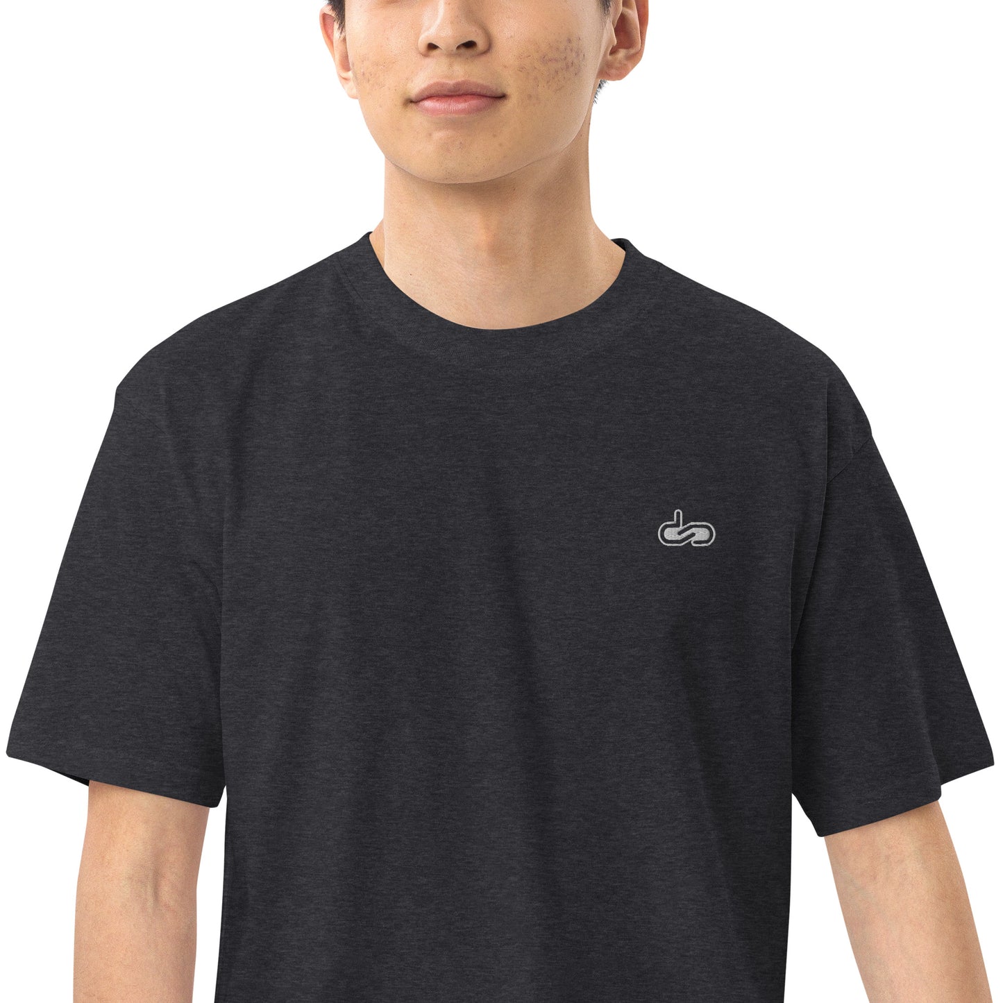 DS // Men's Embroidered Classic Premium Heavyweigh T-shirt