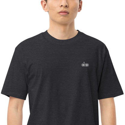 DS // Men's Embroidered Classic Premium Heavyweigh T-shirt