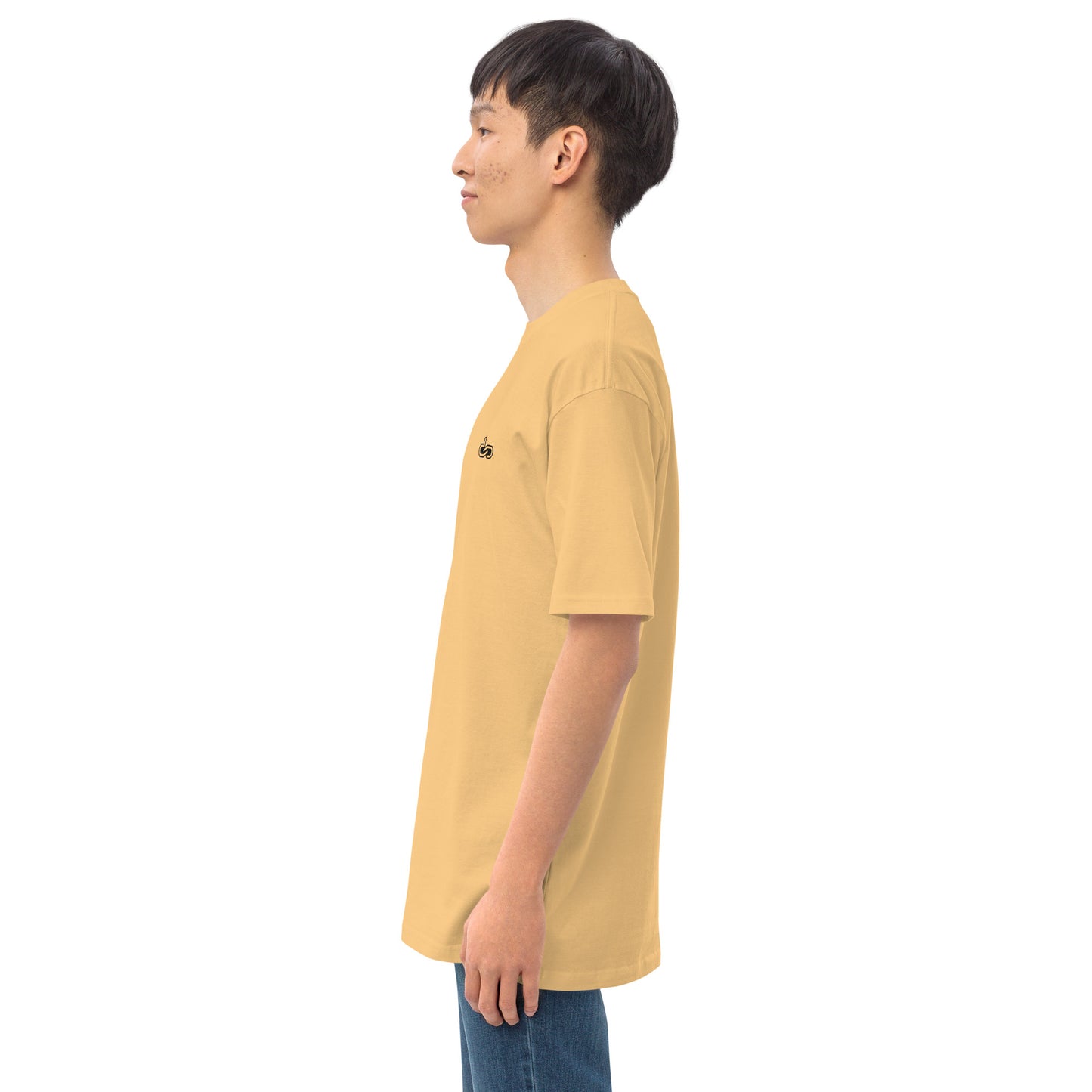 DS // Men's Embroidered Classic Premium Heavyweigh T-shirt