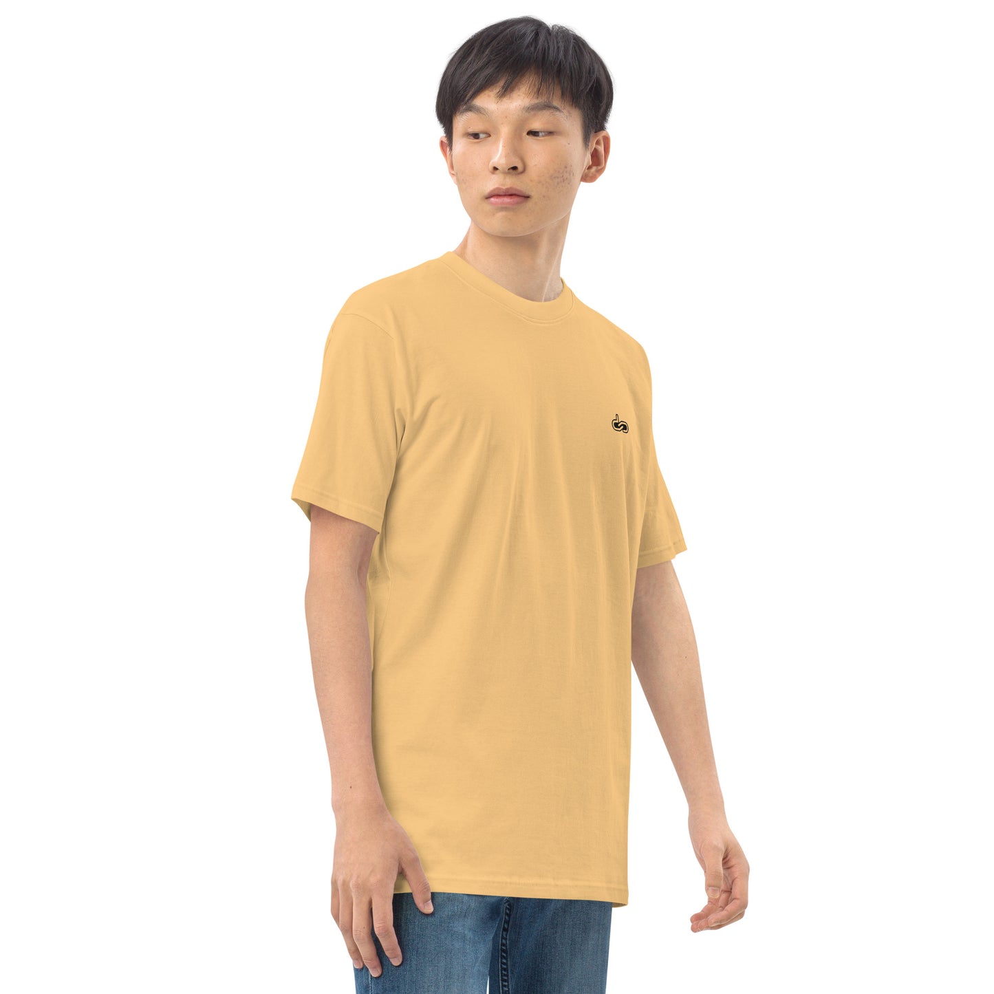 DS // Men's Embroidered Classic Premium Heavyweigh T-shirt