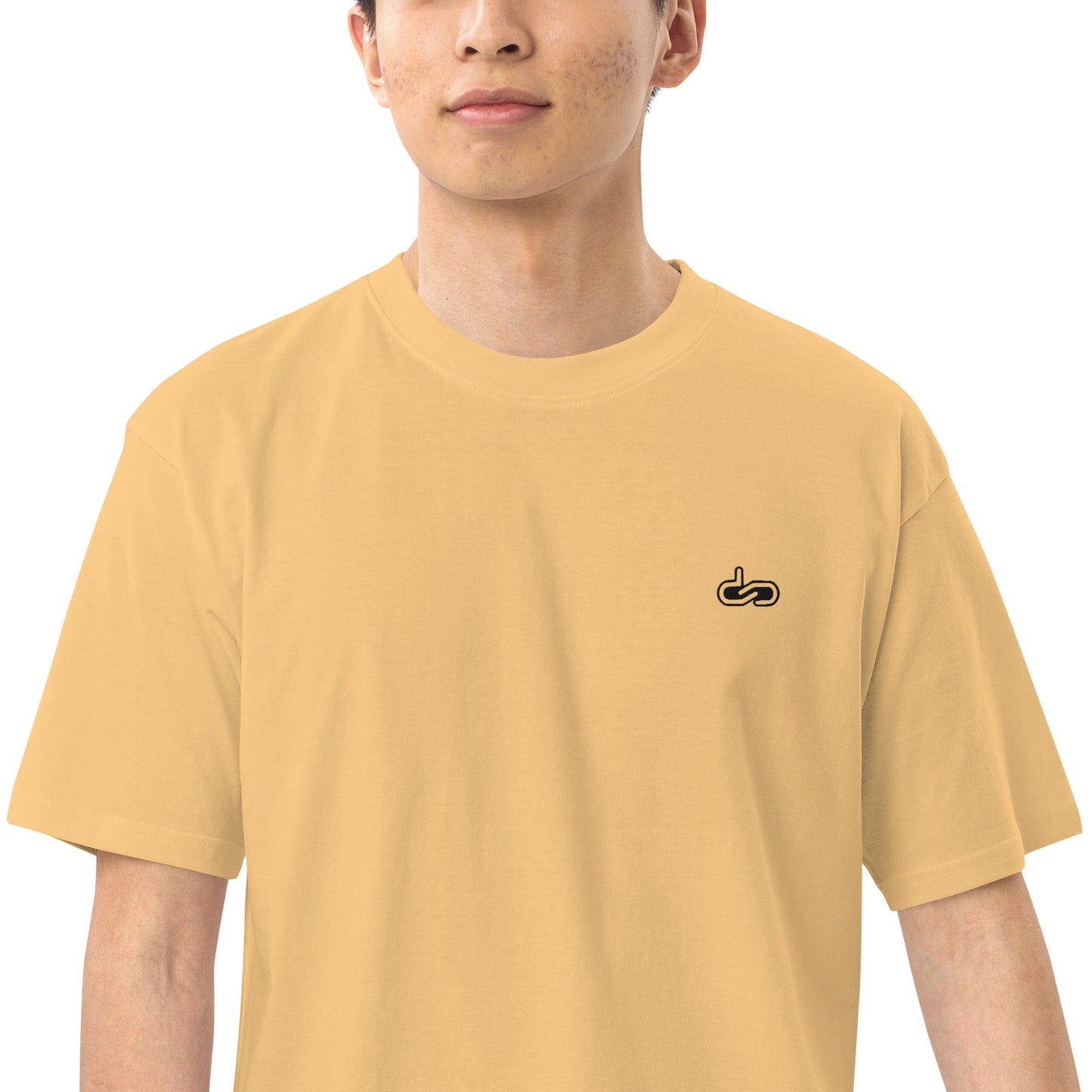 DS // Men's Embroidered Classic Premium Heavyweigh T-shirt