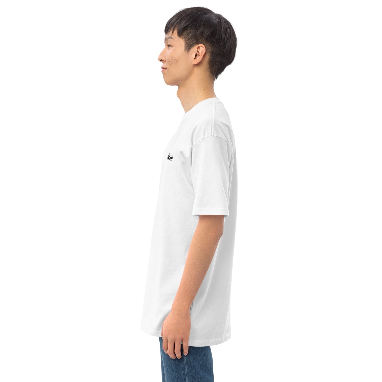 DS // Men's Embroidered Classic Premium Heavyweigh T-shirt