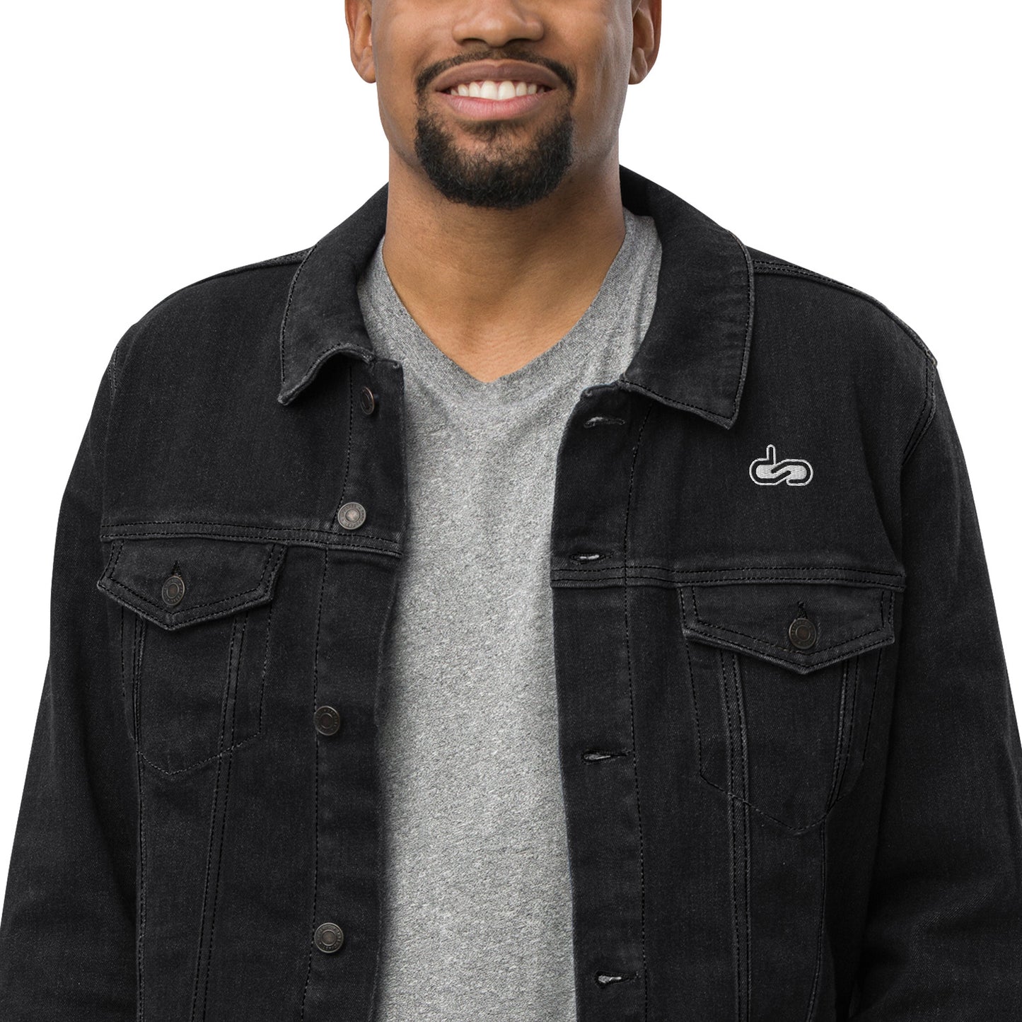 DS // Men's Embroidered Denim Jacket