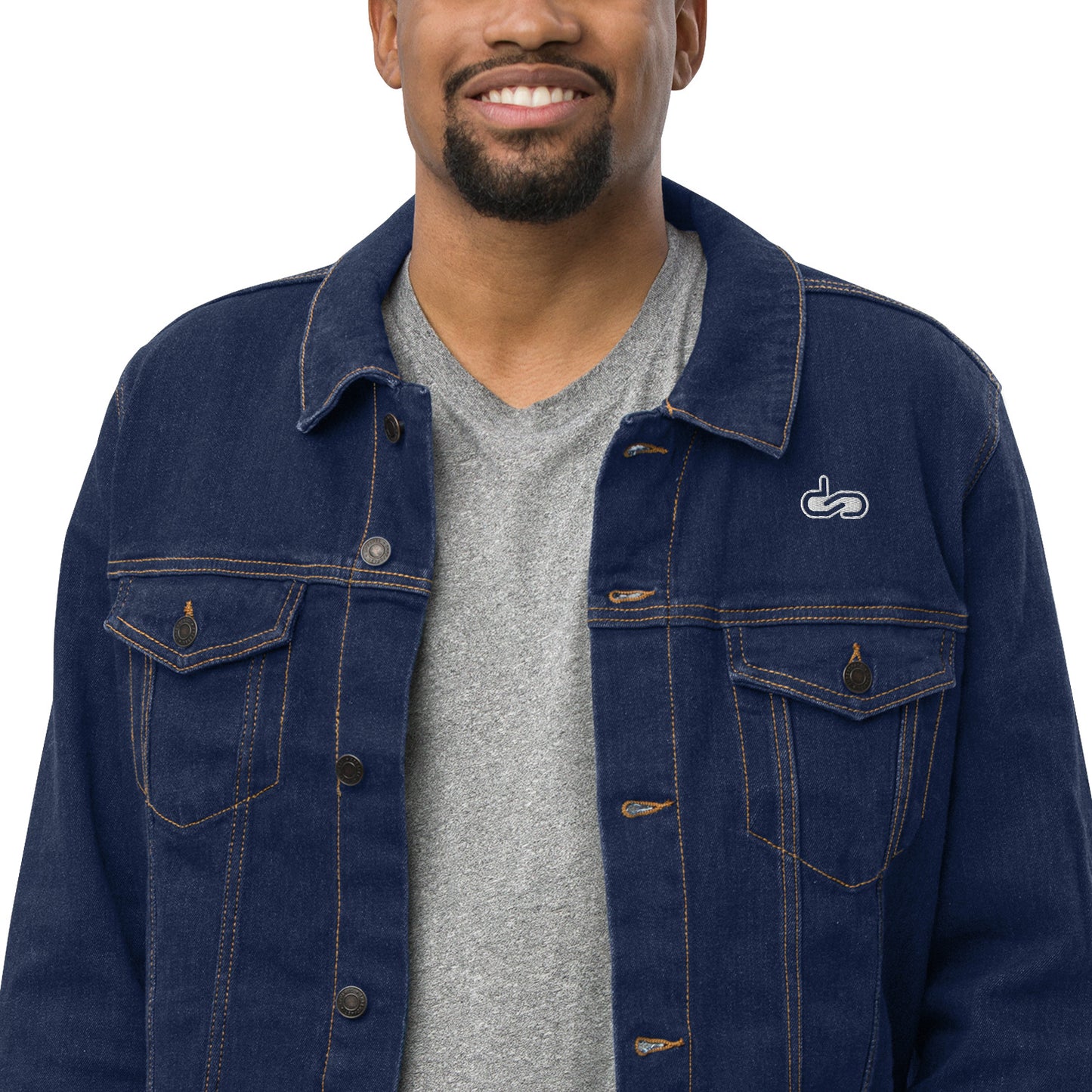 DS // Men's Embroidered Denim Jacket