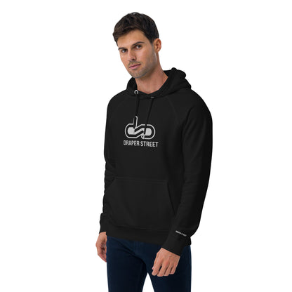 DS // Men's Embroidered Eco Raglan Hoodie