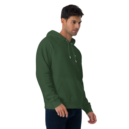 DS// Men's Embroidered Eco Raglan Hoodie