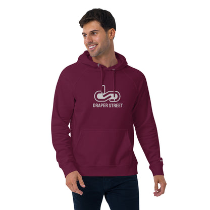 DS // Men's Embroidered Eco Raglan Hoodie
