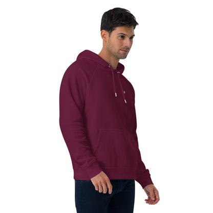 DS// Men's Embroidered Eco Raglan Hoodie