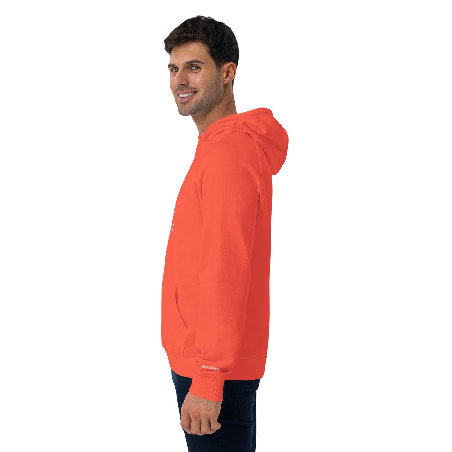 DS // Men's Embroidered Eco Raglan Hoodie