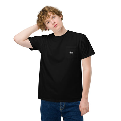 DS // Men's Embroidered Garment-dyed Pocket T-shirt
