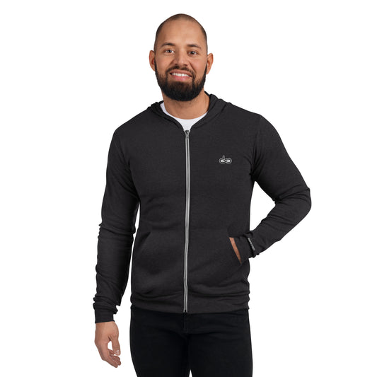 DS // Men's Fitted Zip Hoodie