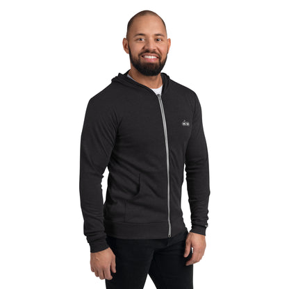 DS // Men's Fitted Zip Hoodie