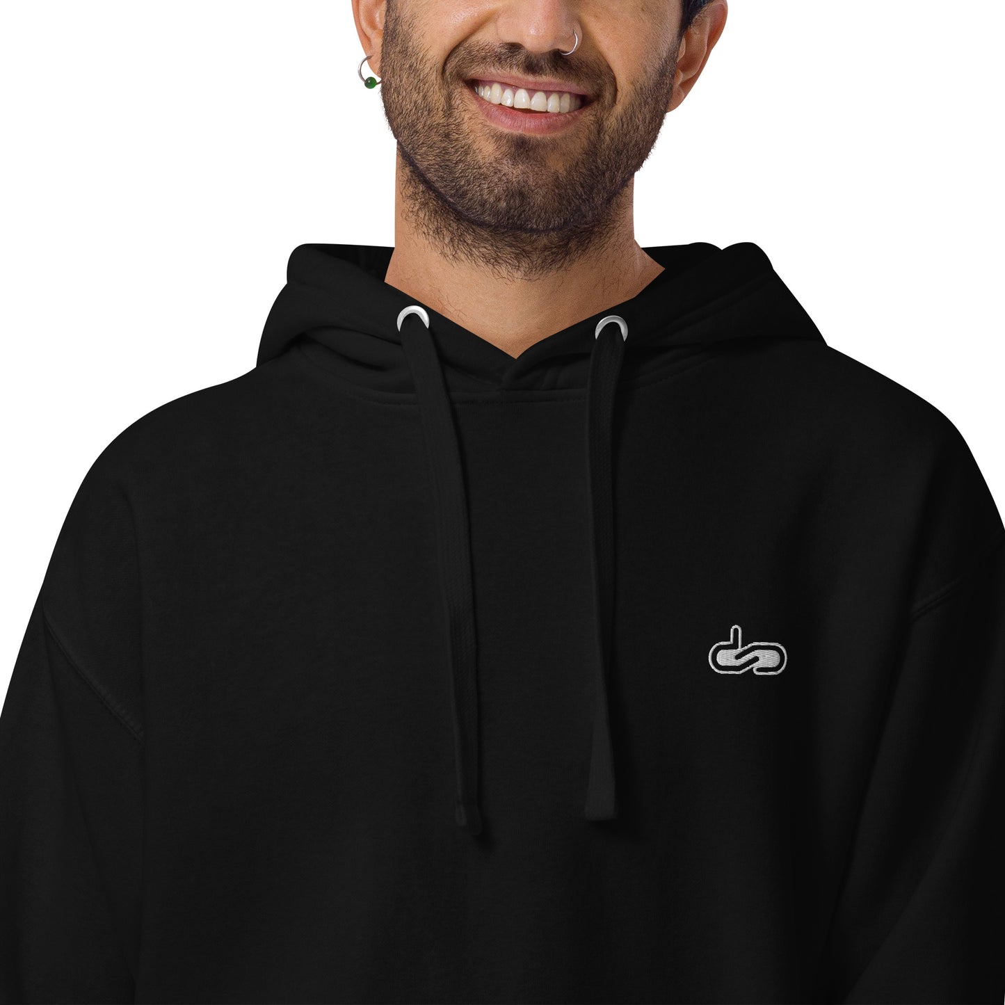DS // Men's Embroidered Classic Hoodie