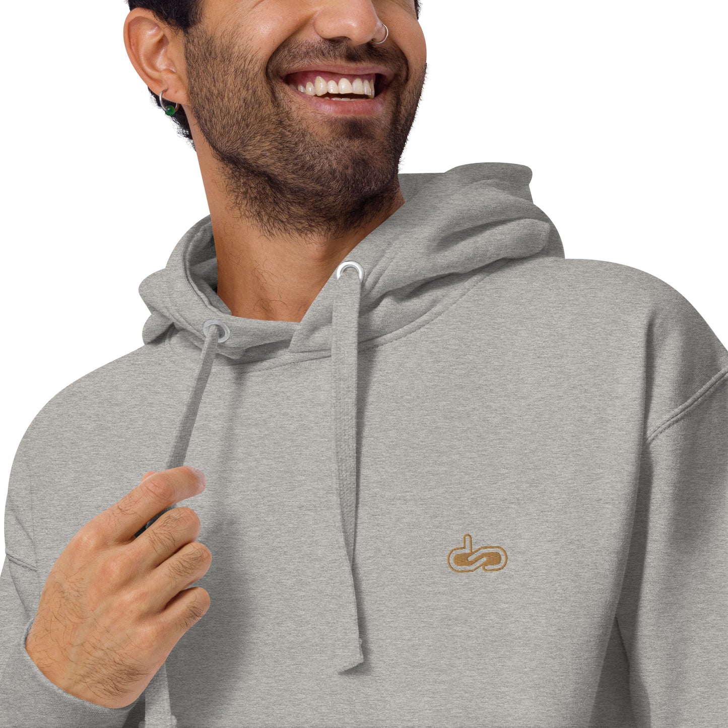 DS // Men's Embroidered Classic Hoodie