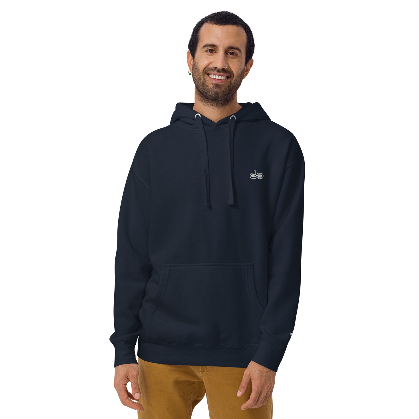 DS // Men's Embroidered Classic Hoodie