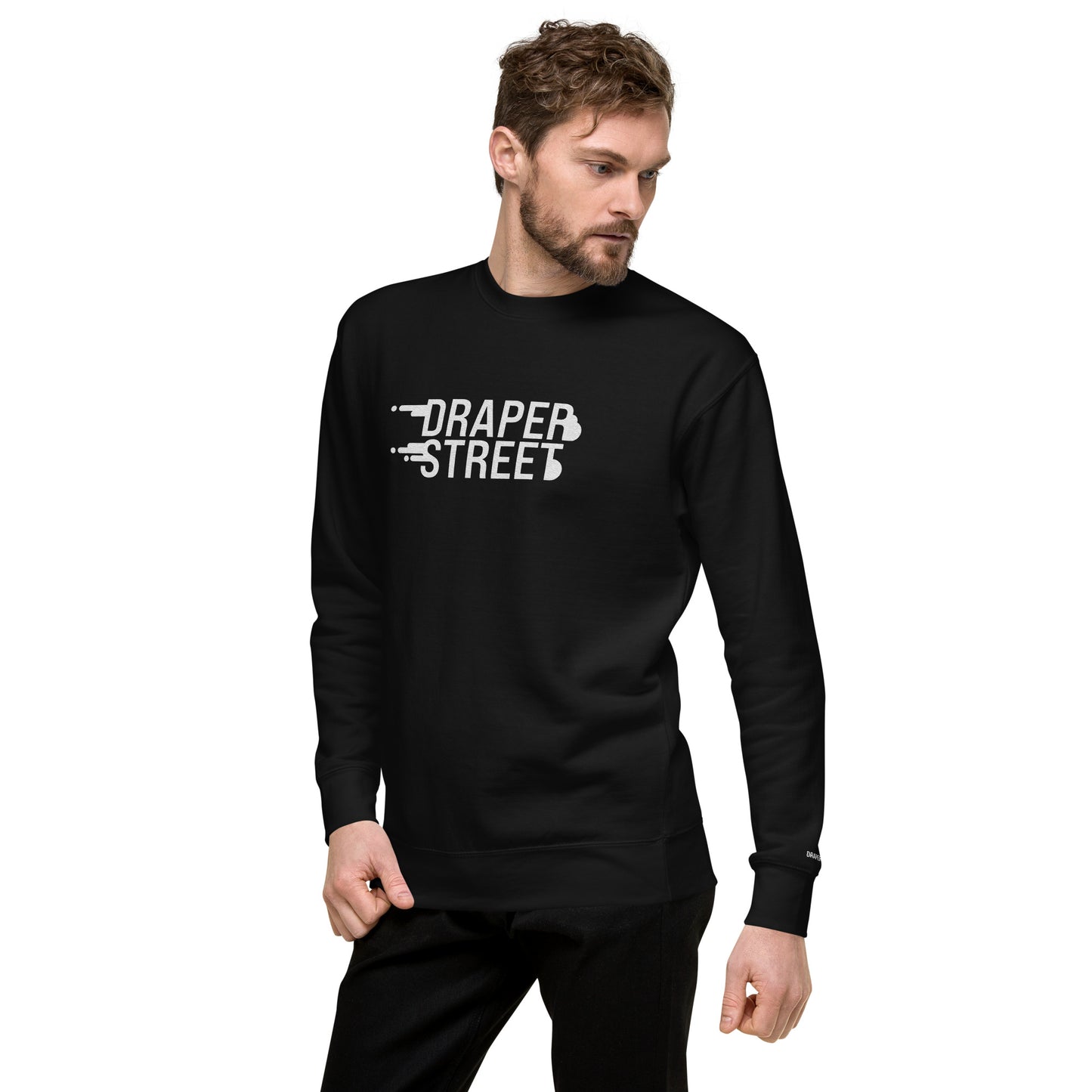 DS // Men's Embroidered Premium Sweatshirt